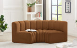Arc Vegan Leather Modular Sofa – Elevate Your Space with Timeless Sophistication and Versatile Design!