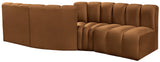 Arc Vegan Leather Modular Sofa - Elevate Your Space with Timeless Sophistication and Versatile Design