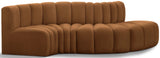 Arc Vegan Leather Modular Sofa – Elevate Your Space with Timeless Luxury and Versatile Design