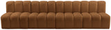 Arc Vegan Leather Modular Sofa: Elevate Your Space with Timeless Sophistication and Versatile Design