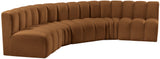 Arc Vegan Leather Modular Sofa: Elevate Your Space with Luxurious Comfort and Modern Versatility