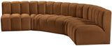 Arc Vegan Leather Modular Sofa: Elevate Your Space with Luxurious Comfort and Modern Versatility
