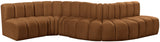 Arc Vegan Leather Modular Sofa – Elevate Your Space with Timeless Sophistication and Versatile Style