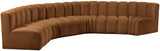 Arc Vegan Leather Modular Sofa - Elevate Your Space with Timeless Luxury and Versatile Design Options