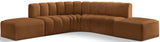 Arc Vegan Leather Modular Sofa - Elevate Your Space with Luxurious Comfort and Timeless Style