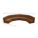 Arc Vegan Leather Modular Sofa – Elevate Your Space with Timeless Elegance and Versatile Design