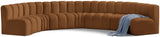 Arc Vegan Leather Modular Sofa – Elevate Your Space with Timeless Elegance and Versatile Design