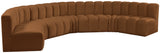 Arc Vegan Leather Modular Sofa – Elevate Your Space with Timeless Elegance and Versatile Design