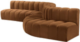 Arc Vegan Leather Modular Sofa - Elevate Your Space with Timeless Luxury and Versatile Comfort Today!
