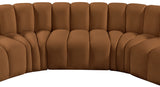 Arc Vegan Leather Modular Sofa – Elevate Your Space with Timeless Sophistication and Versatile Design