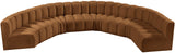Arc Vegan Leather Modular Sofa – Elevate Your Space with Timeless Sophistication and Versatile Design