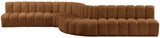 Arc Vegan Leather Modular Sofa - Elevate Your Space with Contemporary Luxury and Versatile Design