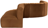 Arc Vegan Leather Modular Sofa - Elevate Your Space with Contemporary Luxury and Versatile Design