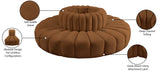 Arc Vegan Leather Modular Sofa - Elevate Your Space with Timeless Luxury and Versatile Design
