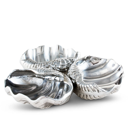 Clam 3-Bowl Server