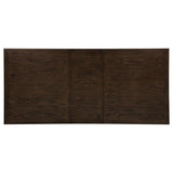 Ridgewell Rectangular Trestle Dining Table Dark Oak