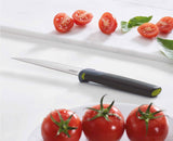 Elevate™ 4½" Green Serrated Knife