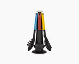 Elevate™ 6-piece Multicolour Utensil Set with Storage Stand