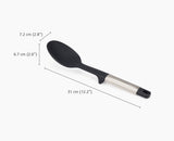 Elevate™ Stainless-steel Silicone Solid Spoon