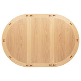 Lavon Oval 60-inch Counter Height Extension Dining Table - Light Oak