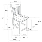 Lavon Oval 60-inch Counter Height Extension Dining Table - Light Oak
