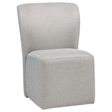 Jaelynn Upholstered Parsons Dining Side Chair - Beige (Set of 2)