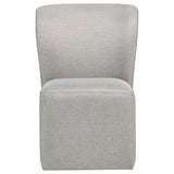 Jaelynn Upholstered Parsons Dining Side Chair - Beige (Set of 2)