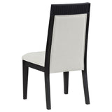 Brookmead 5-piece Extension Leaf Dining Table Set Black
