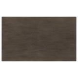 Onslow 5-Piece 59-Inch Rectangular Dining Set Dark Brown