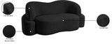 Principessa Boucle Fabric Loveseat