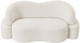 Principessa Boucle Fabric Loveseat