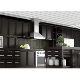 ZLINE 48" Remote Blower, Stainless Wall Range Hood, 597-RS-48-400