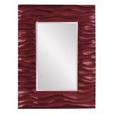 Zenith Mirror - Glossy Burgundy