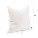 Pillow 20 x 20 Pana Natural - Down Alternative Insert