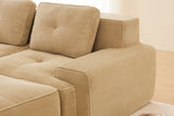 CORDELIA 153" 4-Seater Sofa with 1 Ottoman