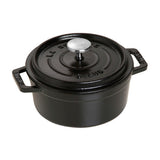 STAUB Cast Iron 0.5-qt Round Cocotte
