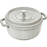 STAUB Cast Iron 4-qt Round Cocotte