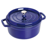 STAUB Cast Iron 4-qt Round Cocotte