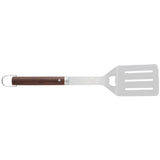 BergHOFF Essentials BBQ Set with Wood Handles Tongs, Spatula and Brush (3-Pieces)