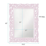 Chateau Mirror - Glossy Lilac