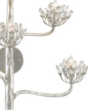 Agave Americana Silver Wall Sconce