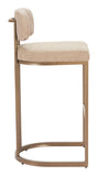 Velar Barstool (Set of 2) Beige