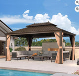 The Privacy Curtain for Hardtop Gazebo