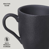 ORGANIC MUG Ø 9.23 oz. MATTE BLACK