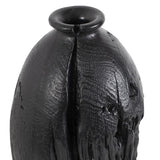 Haru Short Vase in Black