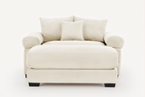 DESEO 54" Chair with 1 Ottoman
