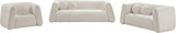 Abbington Chic Boucle Fabric Loveseat - Contemporary Style with Comfort and Elegance for Your Home