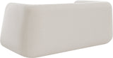 Abbington Chic Boucle Fabric Loveseat - Contemporary Style with Comfort and Elegance for Your Home
