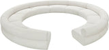 Bale Modular Sofa - Luxurious Cream Chenille Upholstery with Contemporary Design for Any Space