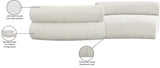 Bale Modular Sofa: Elegant Cream Chenille Comfort with Unique Texture for Stylish Living Spaces